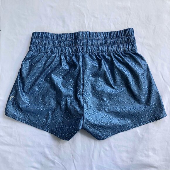 ZYIA Blue Steel Bubbles Hi-rise Bomber Shorts (L) - Picture 5 of 11